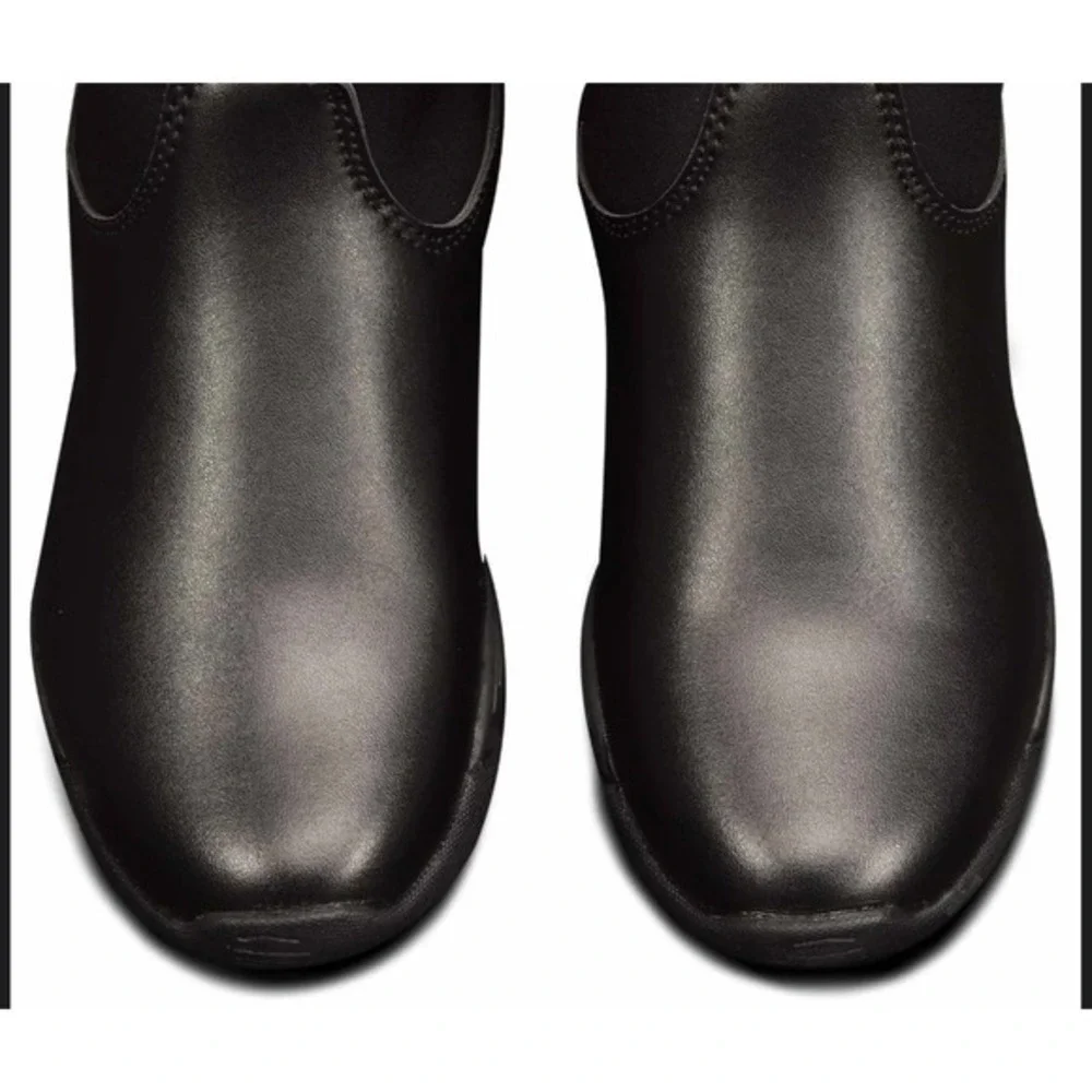 Ovation Tall Black Riding Boots‎ Women's  US 6 Euro 37 All Season Zipper Horse